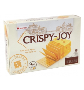 Bánh quy vị phô mai Crispy Joy hộp 180g